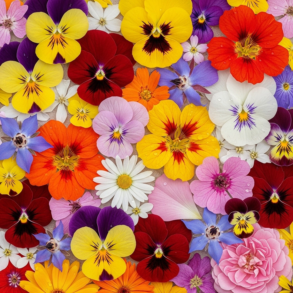 Les fleurs comestibles