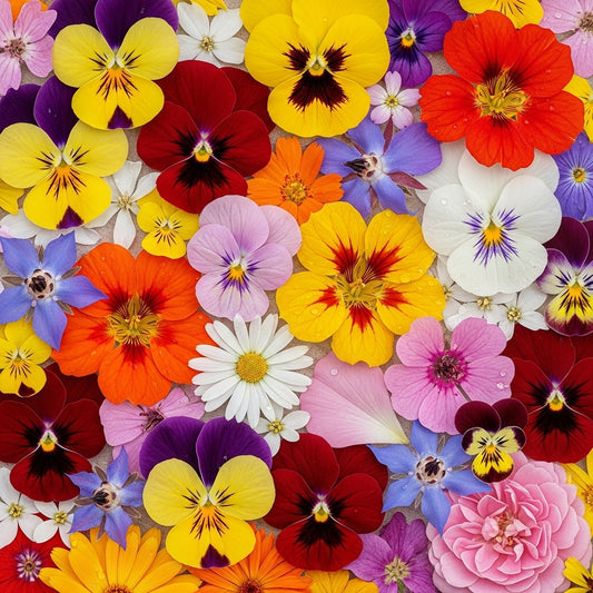 Les fleurs comestibles