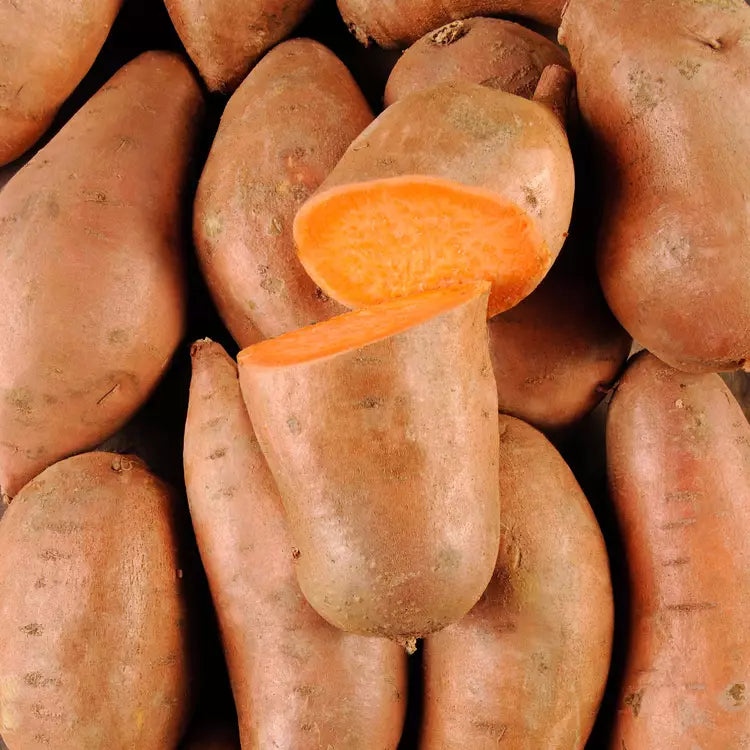 Sweet potato with orange flesh