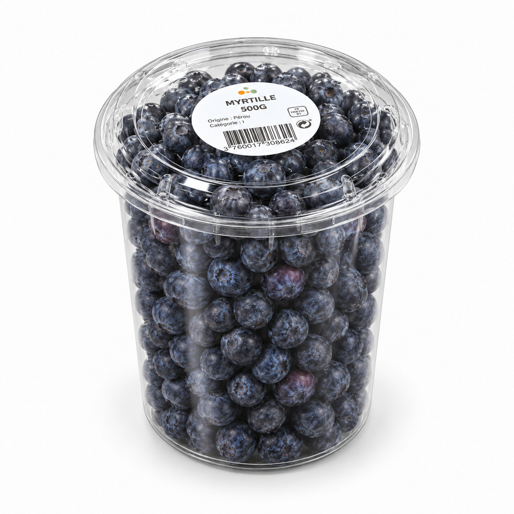 Myrtilles — barquette 500 g