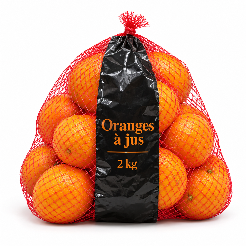 Oranges à jus — filet 2 kg